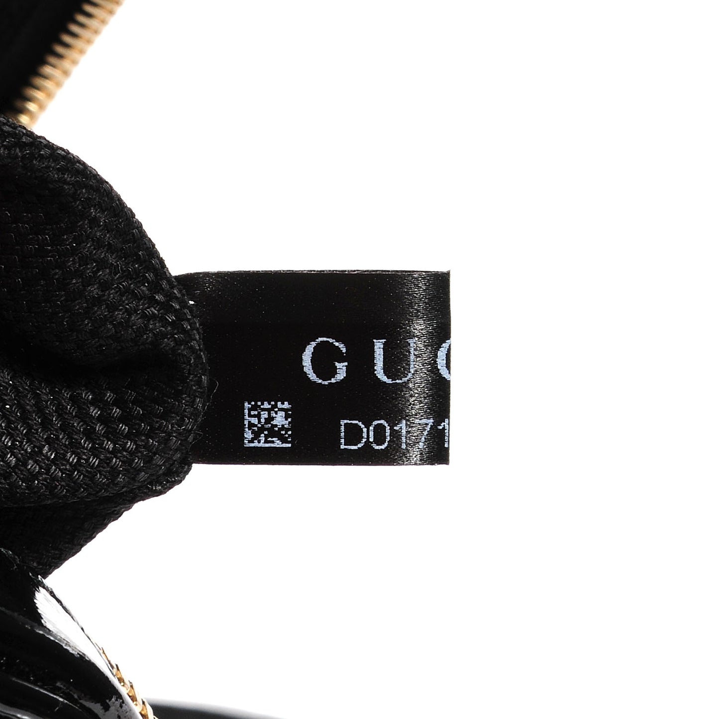 Soft Patent Small Soho Disco Bag Black