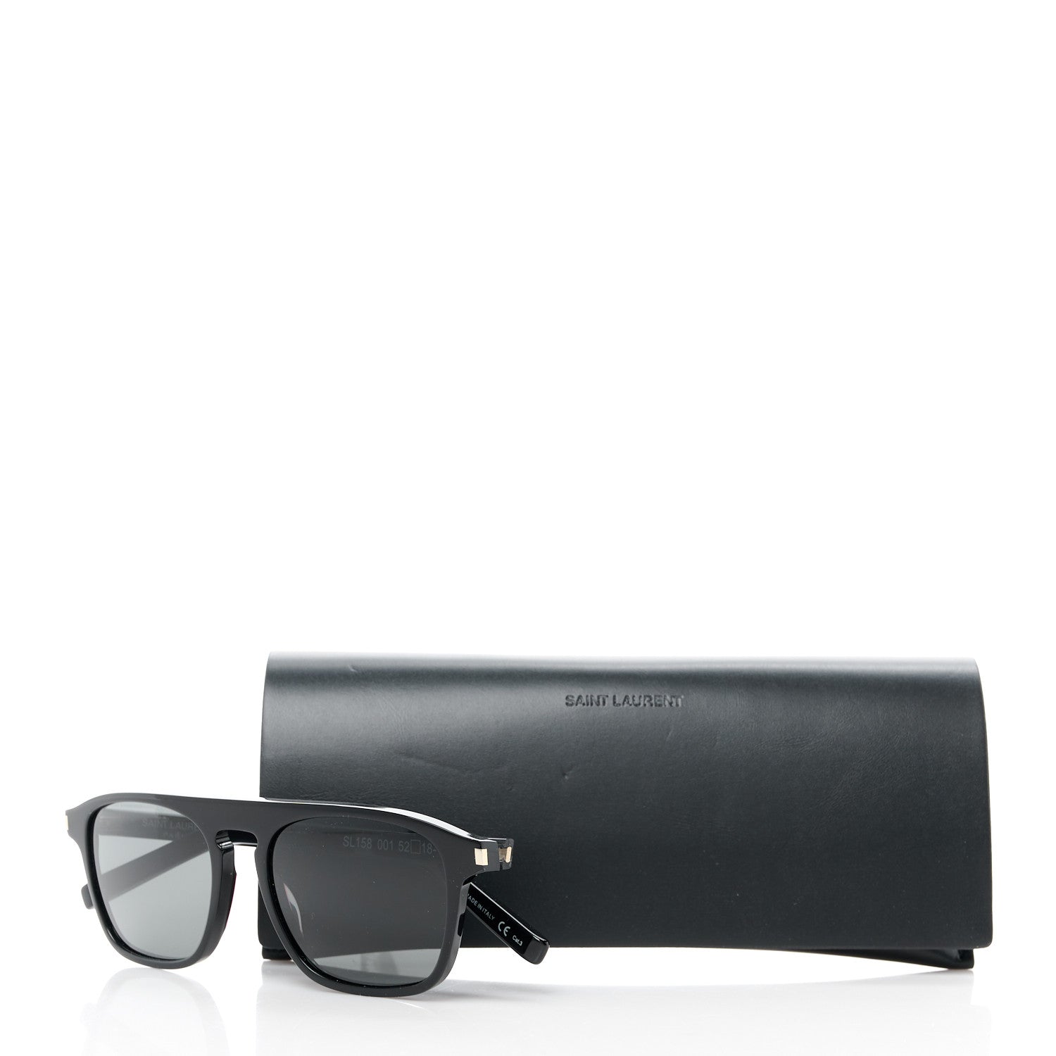Saint Laurent Acetate SL158 Sunglasses Black 9 of 9