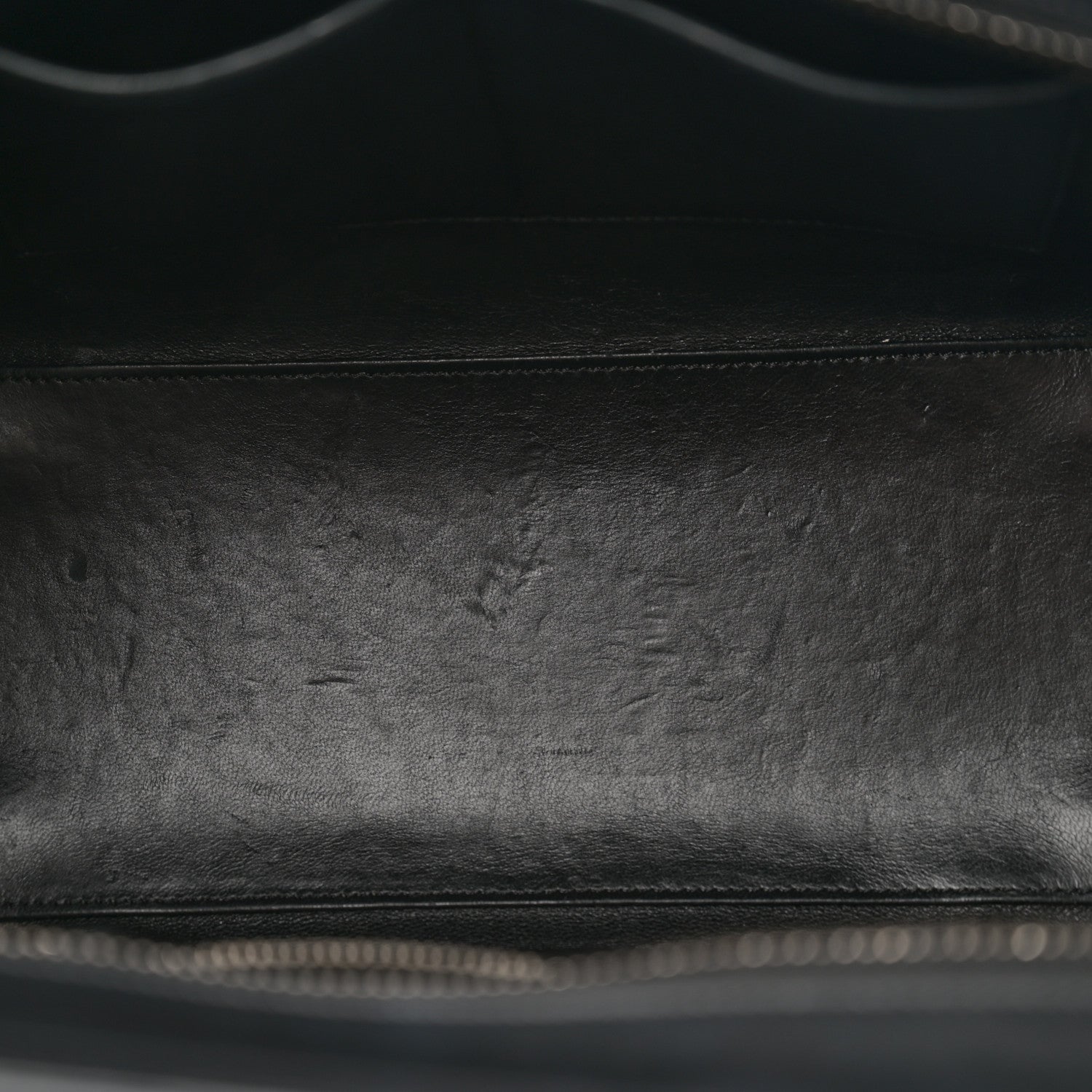 Celine Smooth Calfskin Micro Bi-Color Luggage Black White 5 of 14