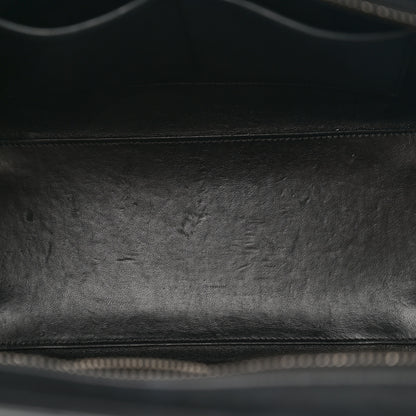 Celine Smooth Calfskin Micro Bi-Color Luggage Black White 5 of 14