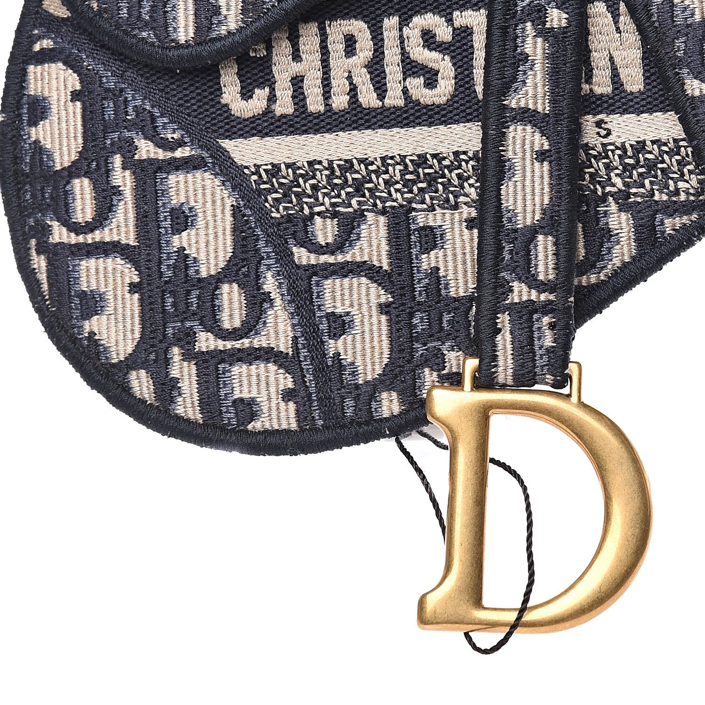Oblique Saddle Pouch Blue