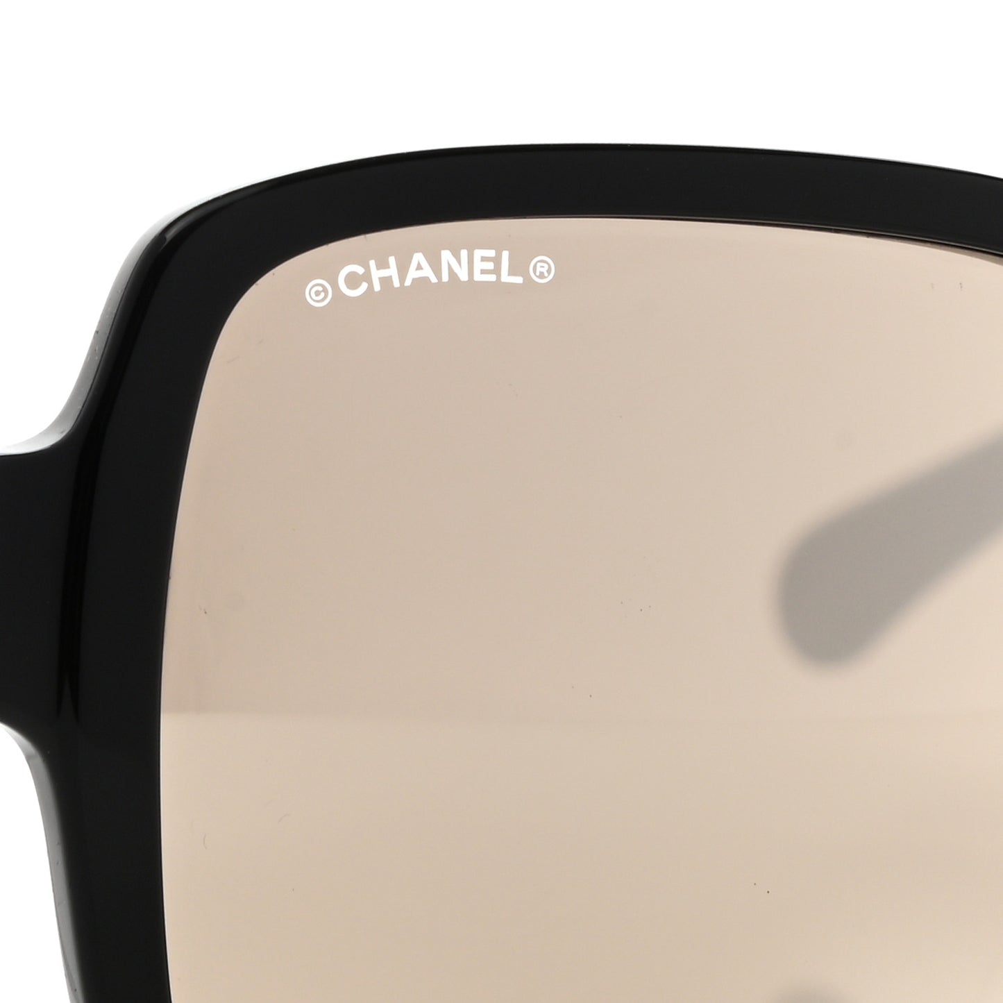 Acetate Square Sunglasses 5408 Black