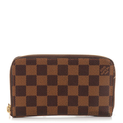 Louis Vuitton Damier Ebene Zippy Compact Wallet 1 of 8