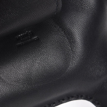 Hermes Milo Lambskin Grigri Rodeo Horse Bag Charm GM So Black 4 of 5