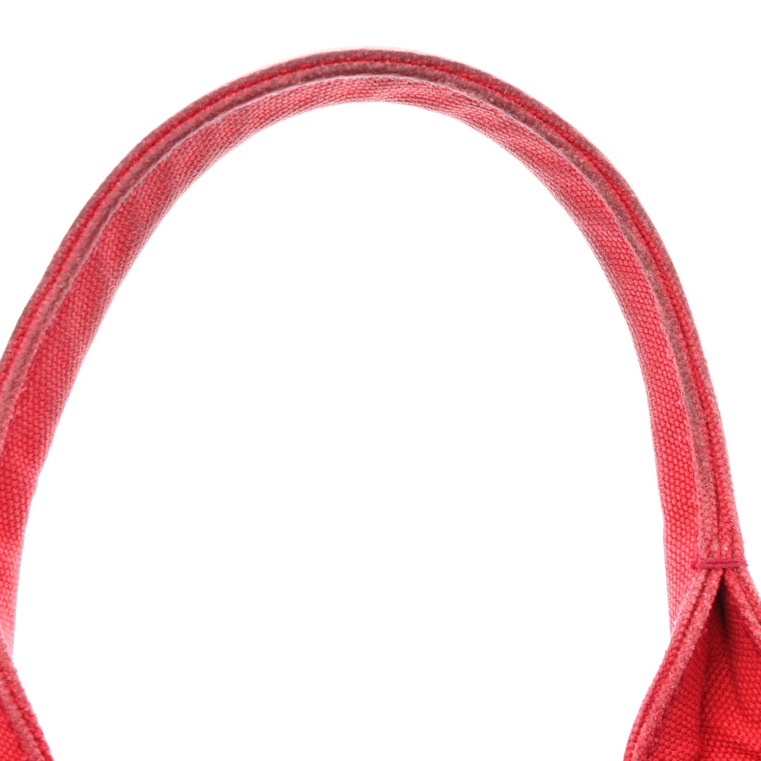 Prada Canapa Small Logo Tote Rosso 18 of 21