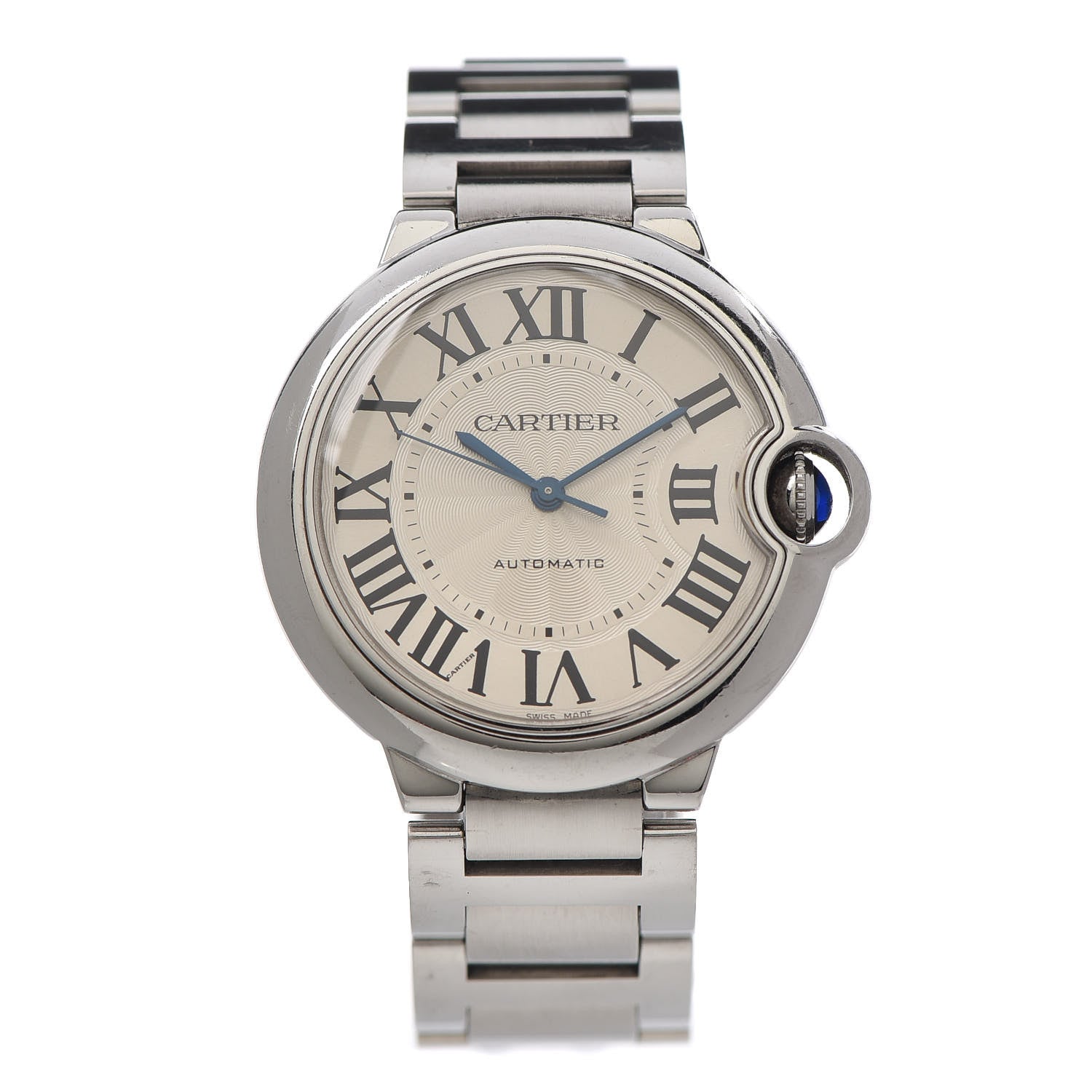 Cartier Stainless Steel 36mm Ballon Bleu De Cartier Automatic Watch 1 of 5