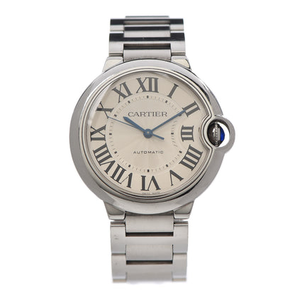 Cartier Stainless Steel 36mm Ballon Bleu De Cartier Automatic Watch 1 of 5