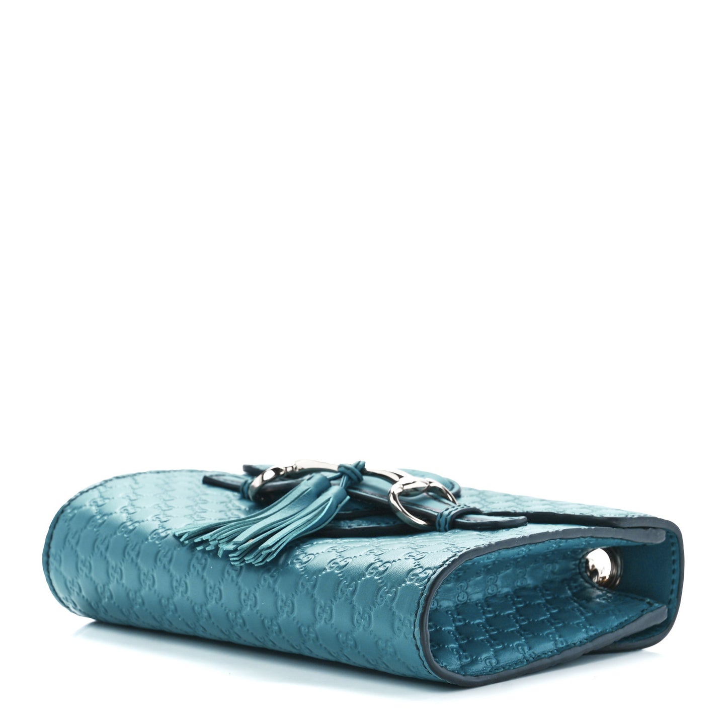 Microguccissima Mini Emily Shoulder Bag Deep Cobalt