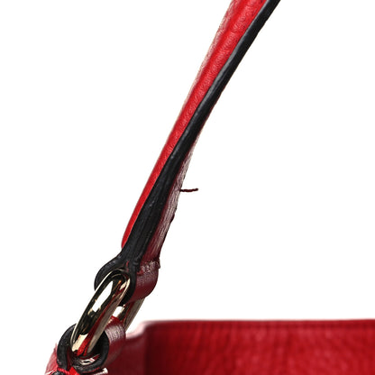 Gucci Pebbled Calfskin Large Soho Shoulder Bag Red 13 of 13