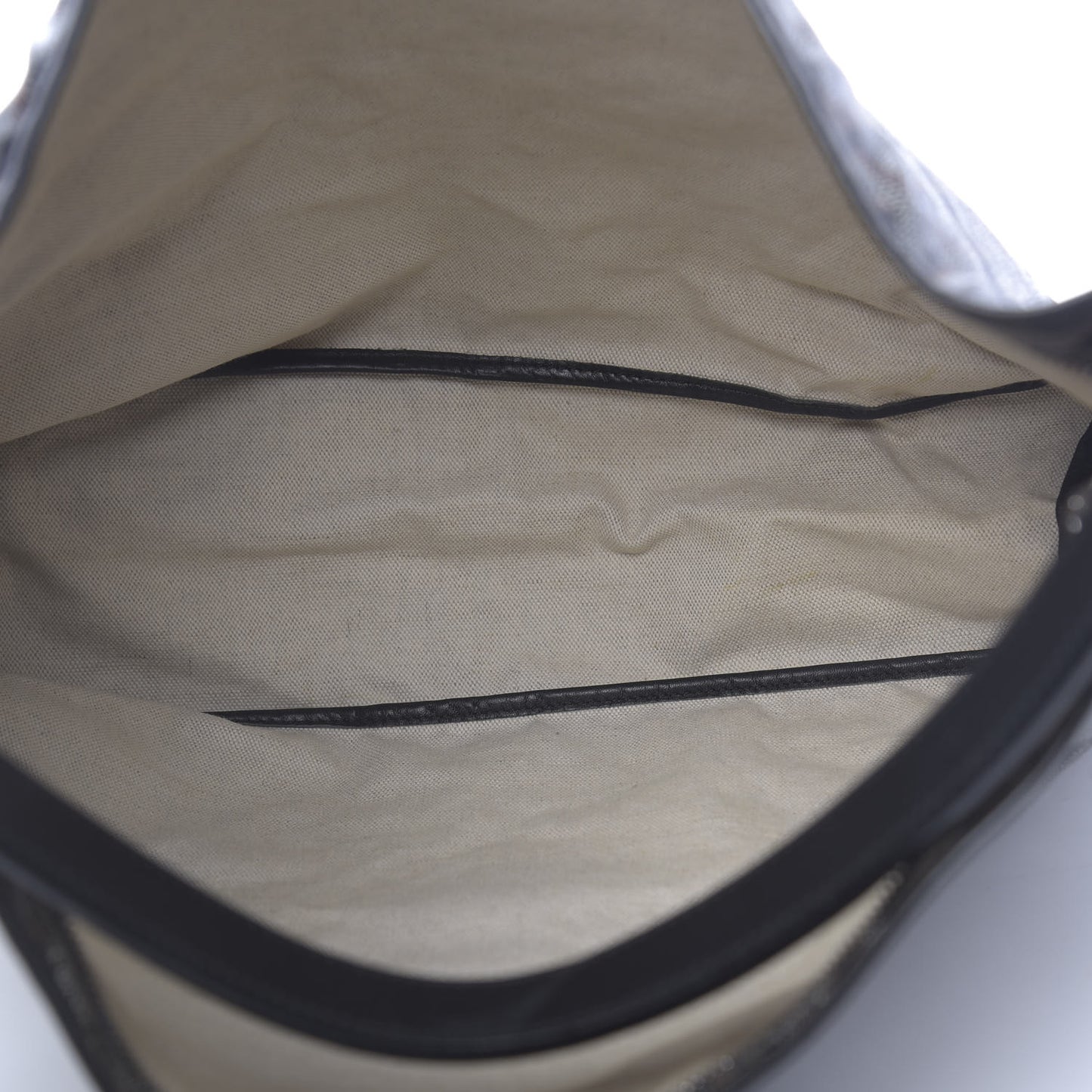 Goyardine Fidji Zip Hobo Black