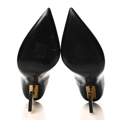 Saint Laurent Patent Opyum 110 Pumps 37 Black Gold 5 of 9