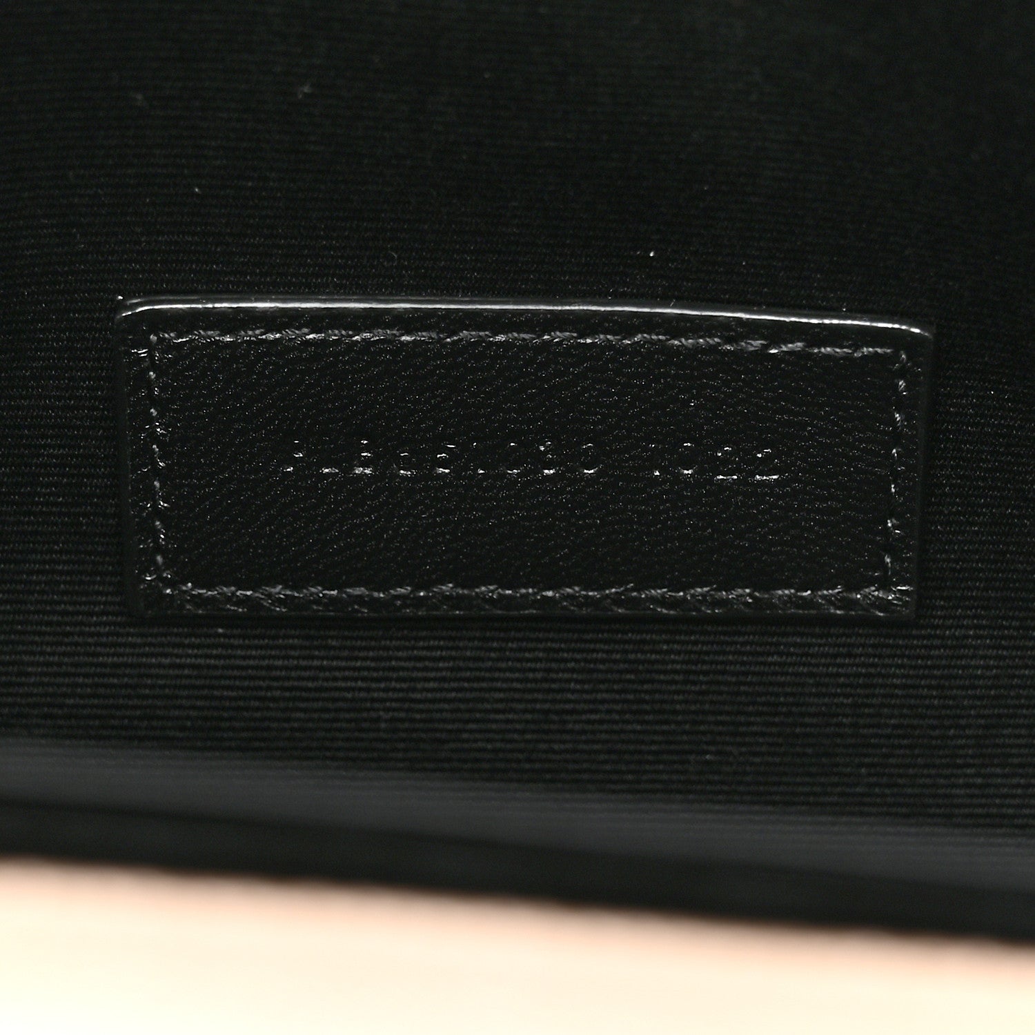 Saint Laurent Grain De Poudre Textured Mixed Matelasse Triquilt Monogram Clutch Dark Beige 7 of 8