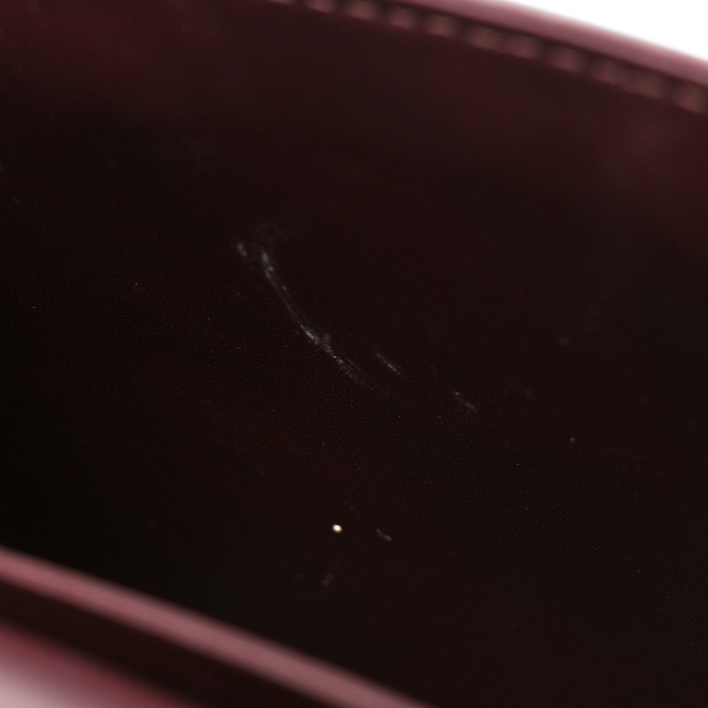 Smooth Calfskin Small Grace Bag Oxblood
