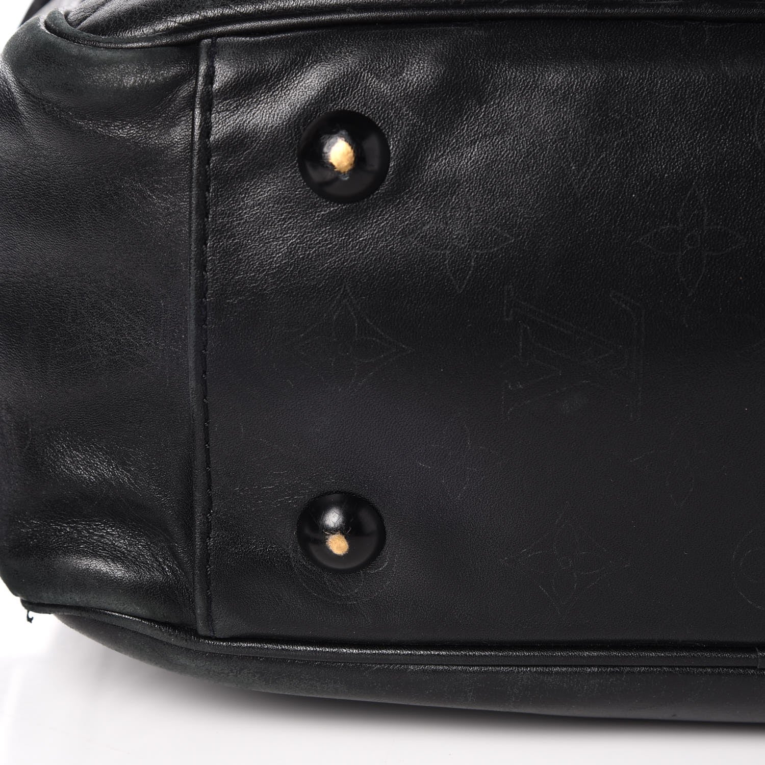 Louis Vuitton Calfskin Monogram Messenger Black 11 of 14