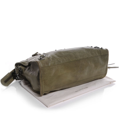 Balenciaga Agneau City Vert Militaire 4 of 9