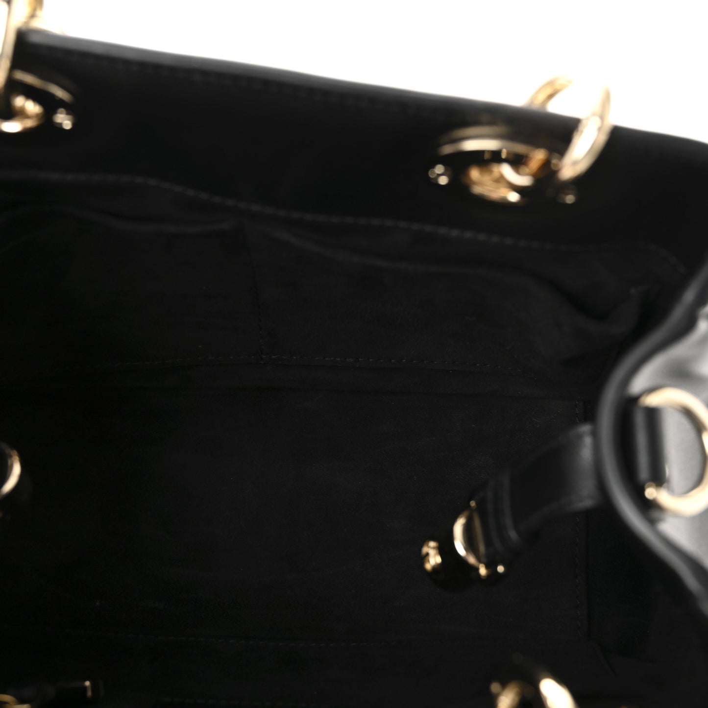 Calfskin Cannage Small The Lady 95.22 Black