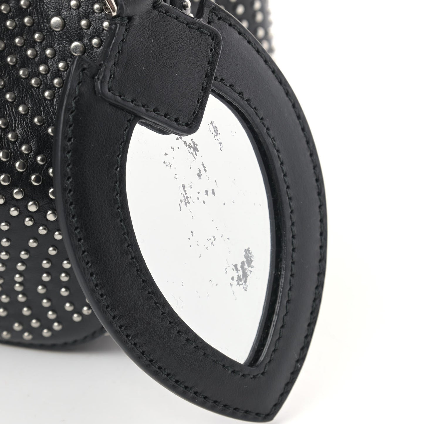 Calfskin Studded Rose-Marie 19 Bag Black