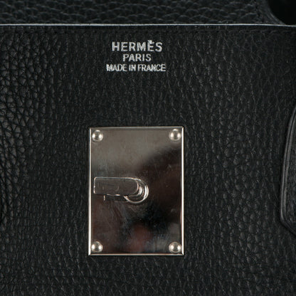Hermes Taurillon Clemence JPG Birkin 42 Black 11 of 17