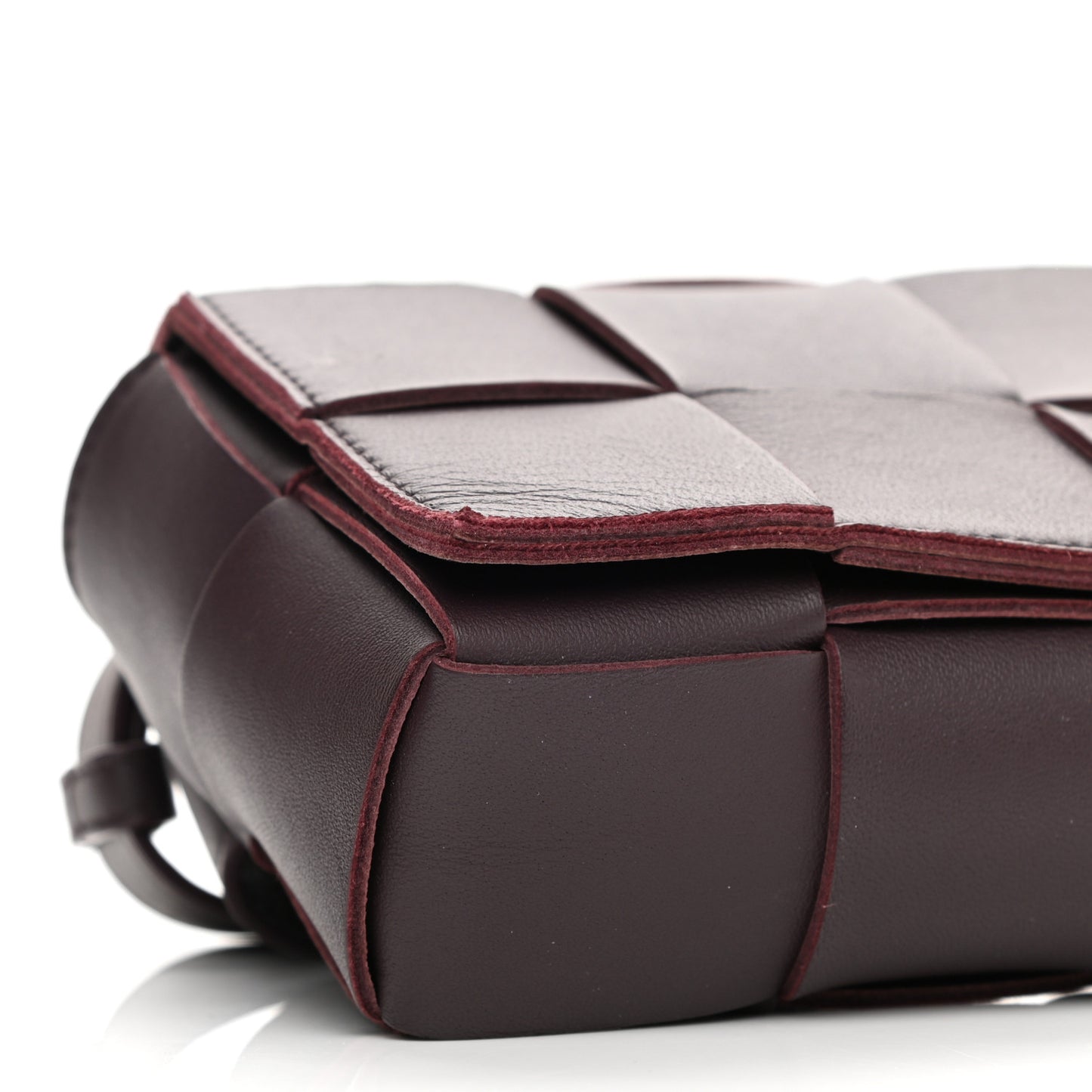 Nappa Maxi Intreccio The Belt Cassette Bag Grape
