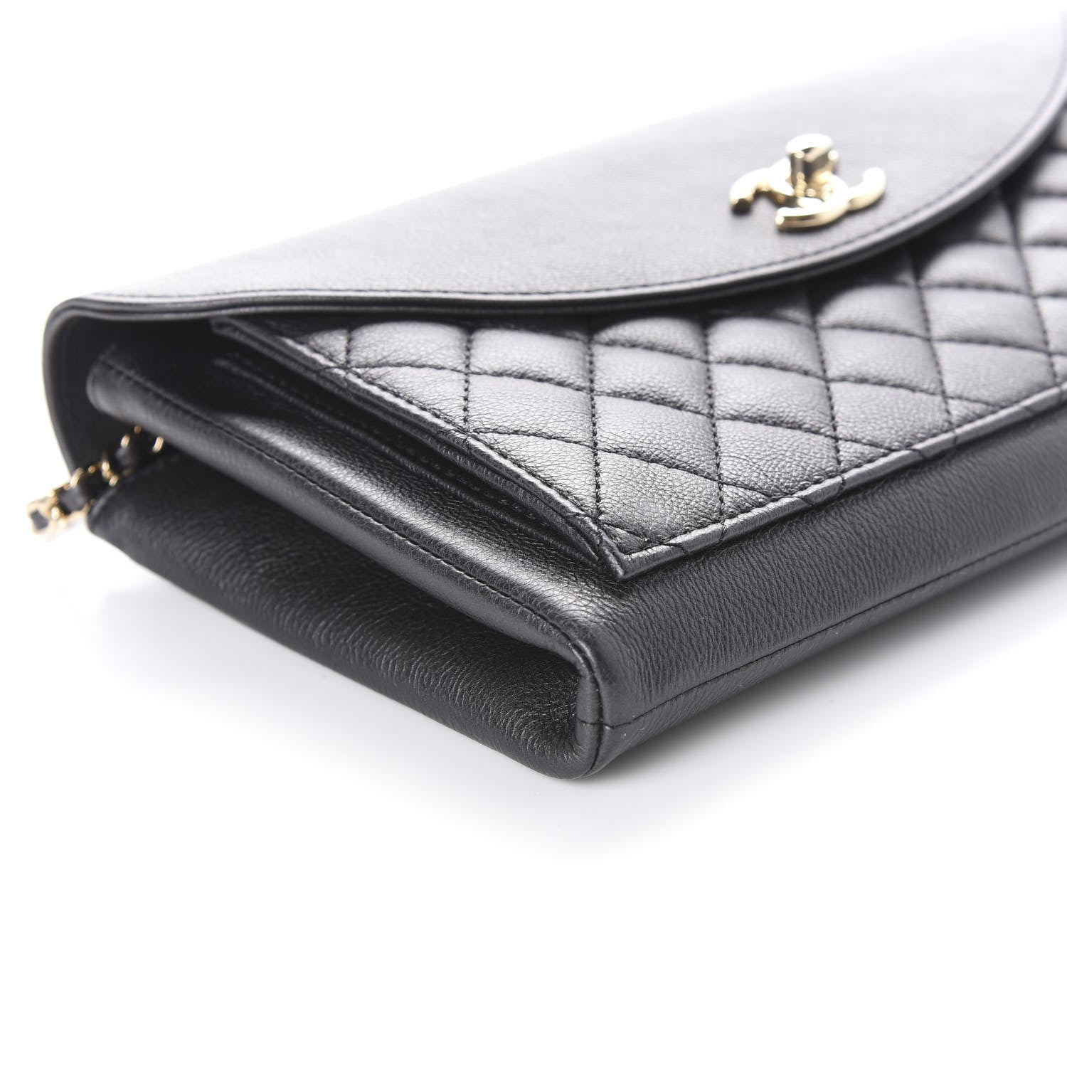 Chanel Calfskin Quilted Smart Pocket Flap Bag Dark Gray 7 of 10