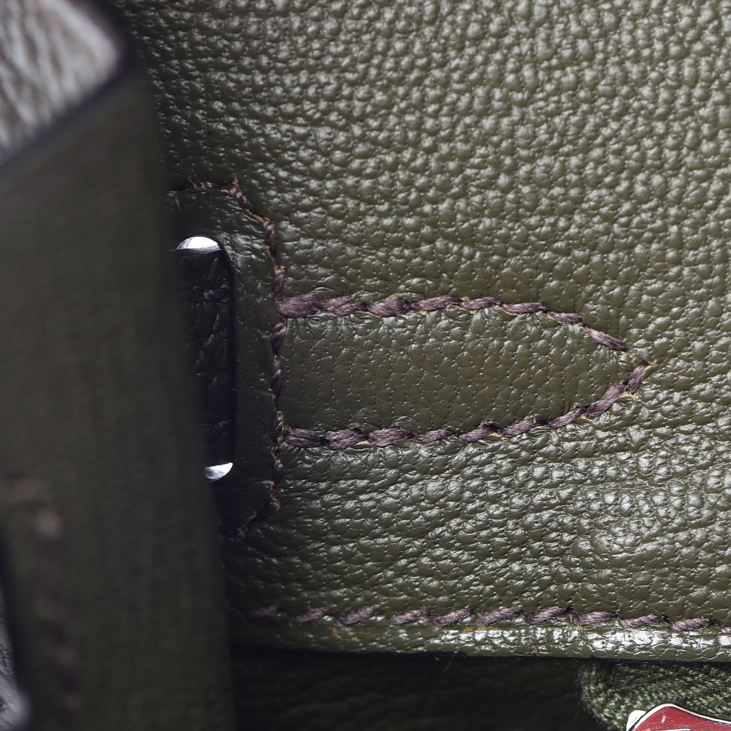 Hermes Togo Birkin 25 Vert Olive 26 of 38