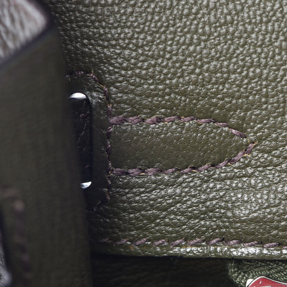 Hermes Togo Birkin 25 Vert Olive 26 of 38