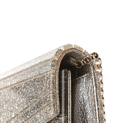Jimmy Choo Acrylic Glitter Candy Clutch Champagne 11 of 11