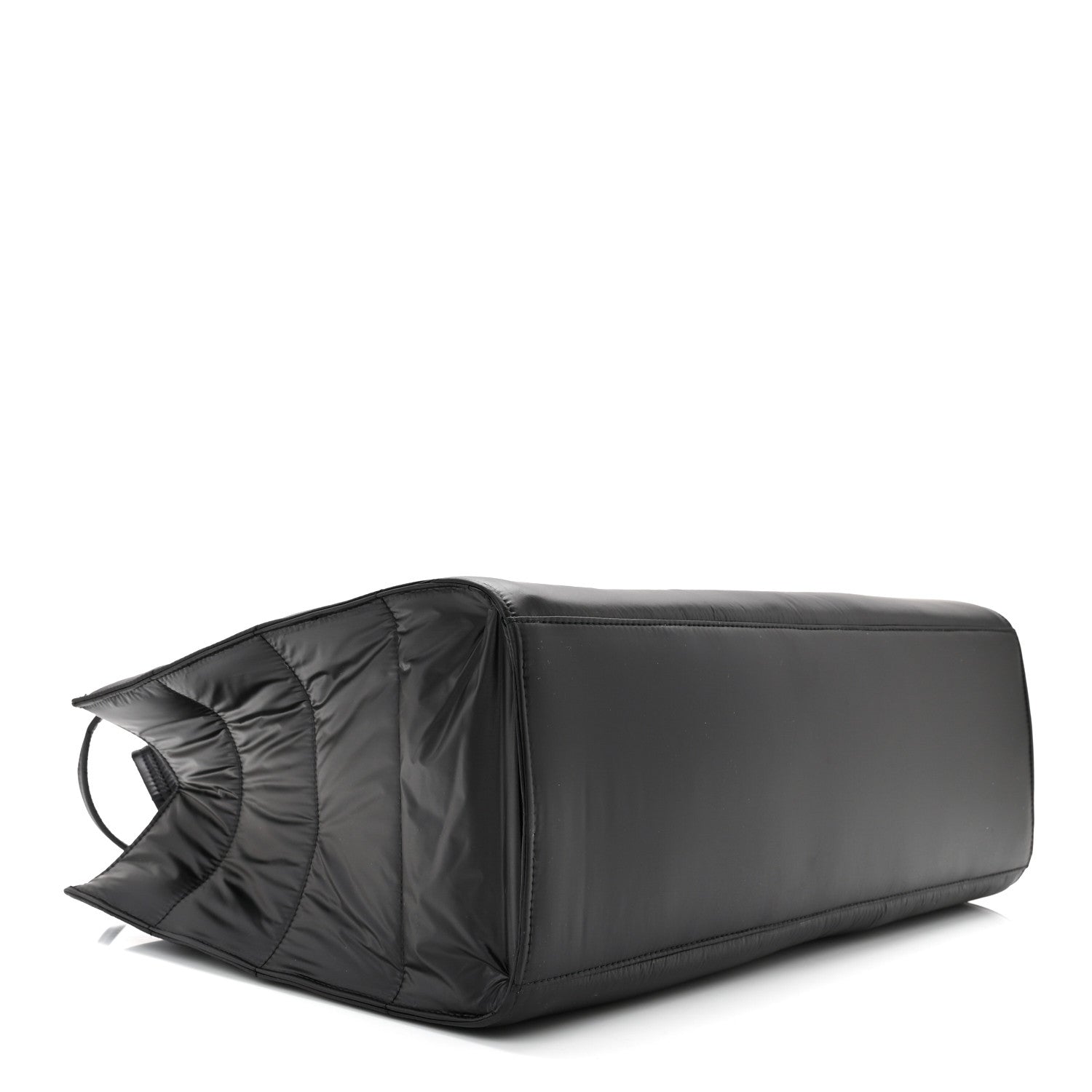 Telfar Nylon Large Puff Shopping Bag Black 4 of 9