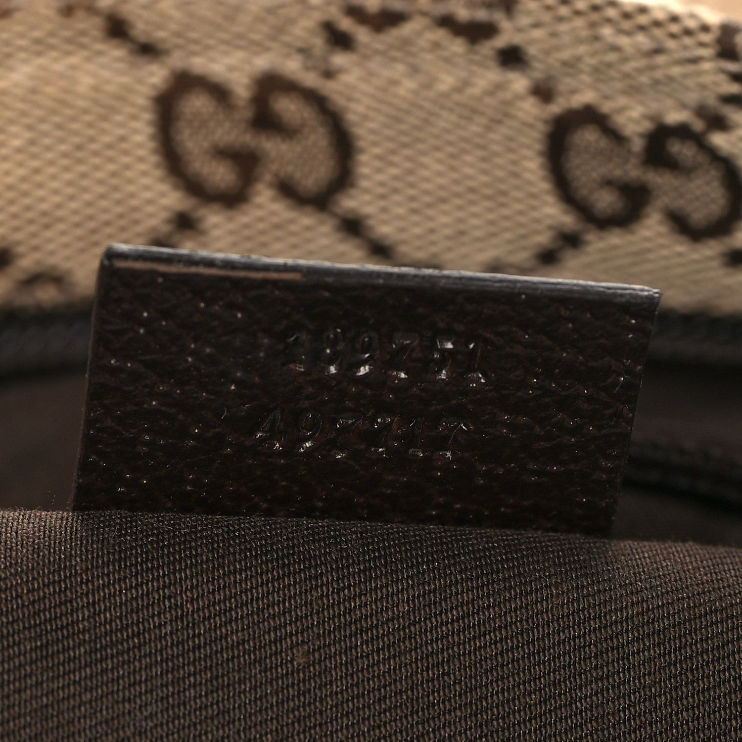 Gucci Monogram Web Medium Flat Messenger Bag Brown 7 of 9