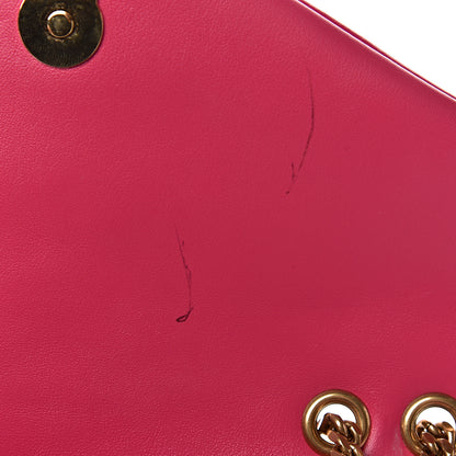 Saint Laurent Calfskin Y Quilted Monogram Small Loulou Chain Satchel Fresh Fuchsia 8 of 12