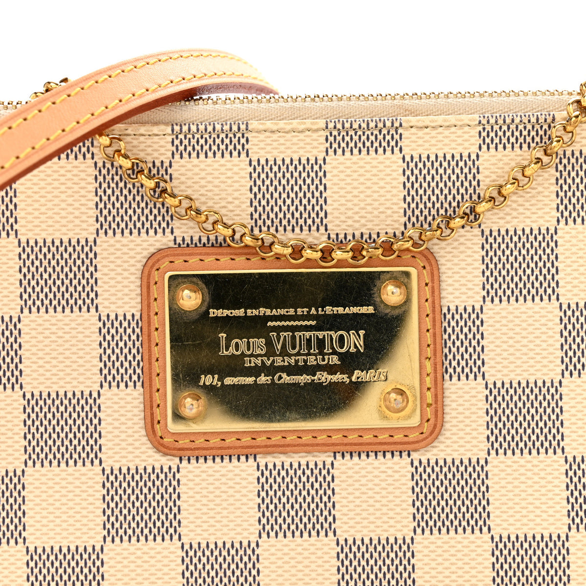 Damier Azur Eva Clutch