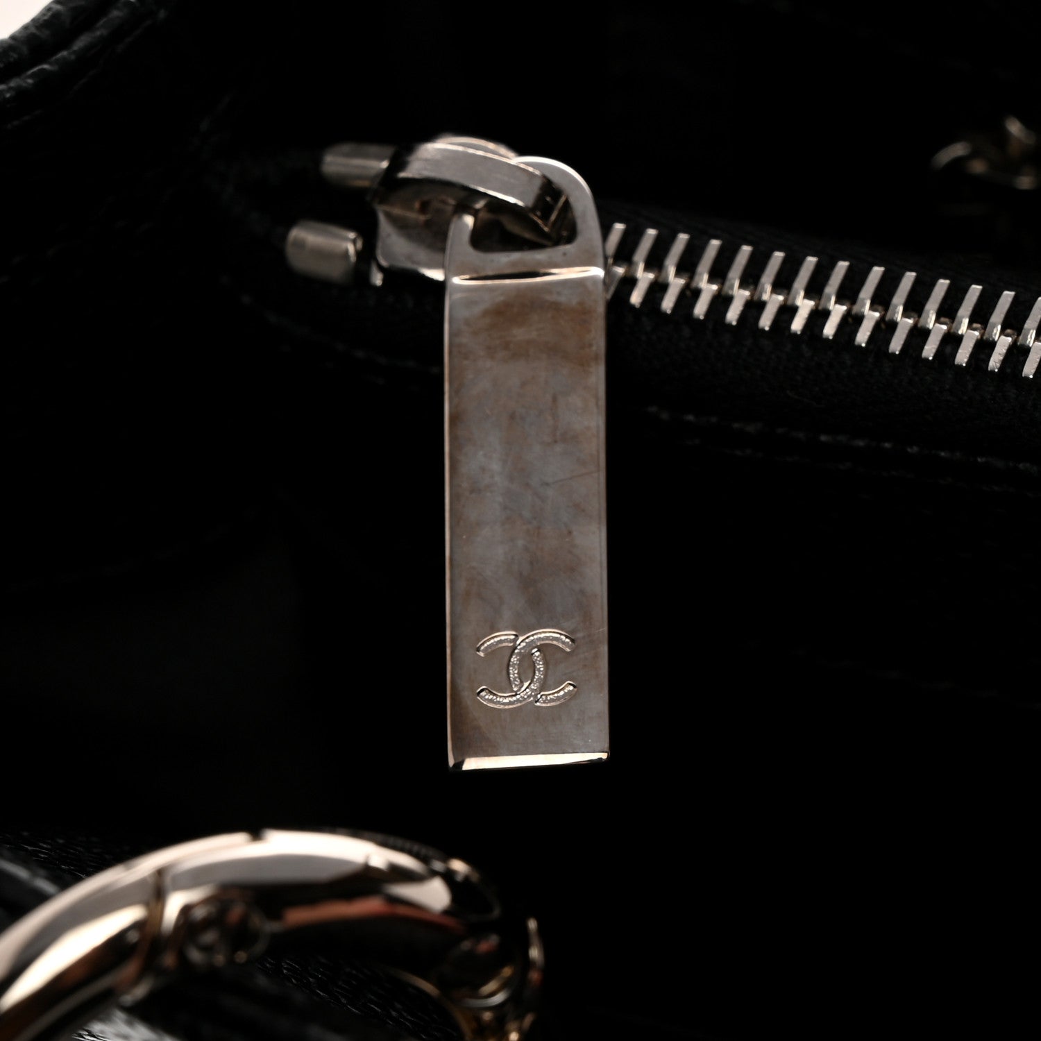 Chanel Caviar Quilted Grand Shopping Tote GST Black 11 of 11