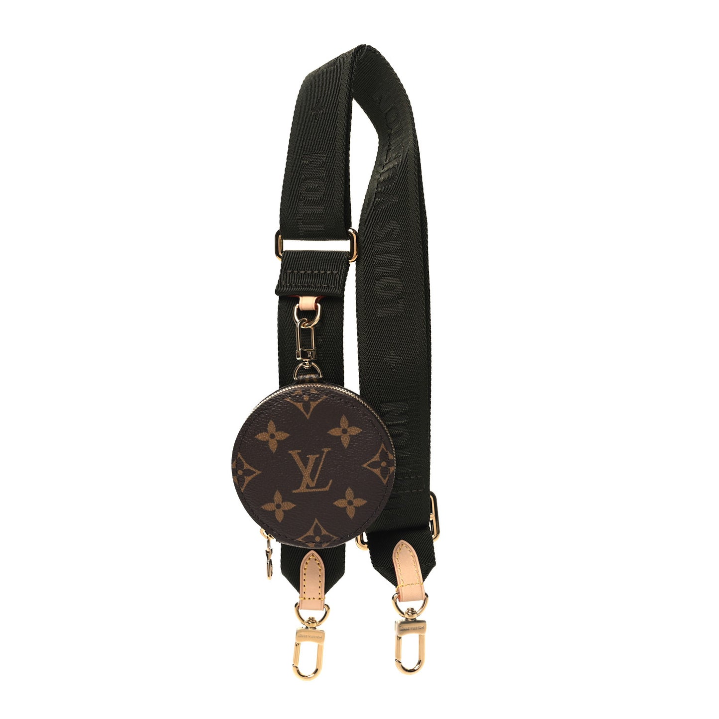 LOUIS VUITTON Monogram Multi Pochette Accessories Bandouliere Shoulder Strap Kaki