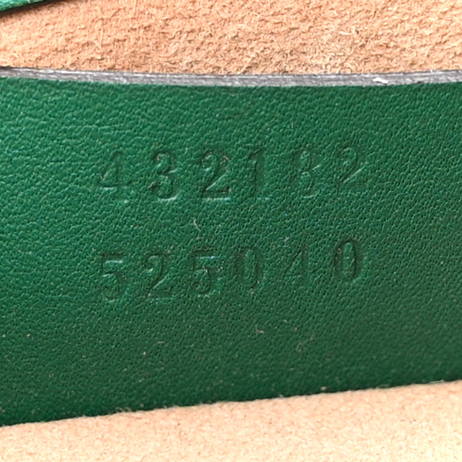 Gucci Calfskin Studded Small Padlock Shoulder Bag Emerald 7 of 14