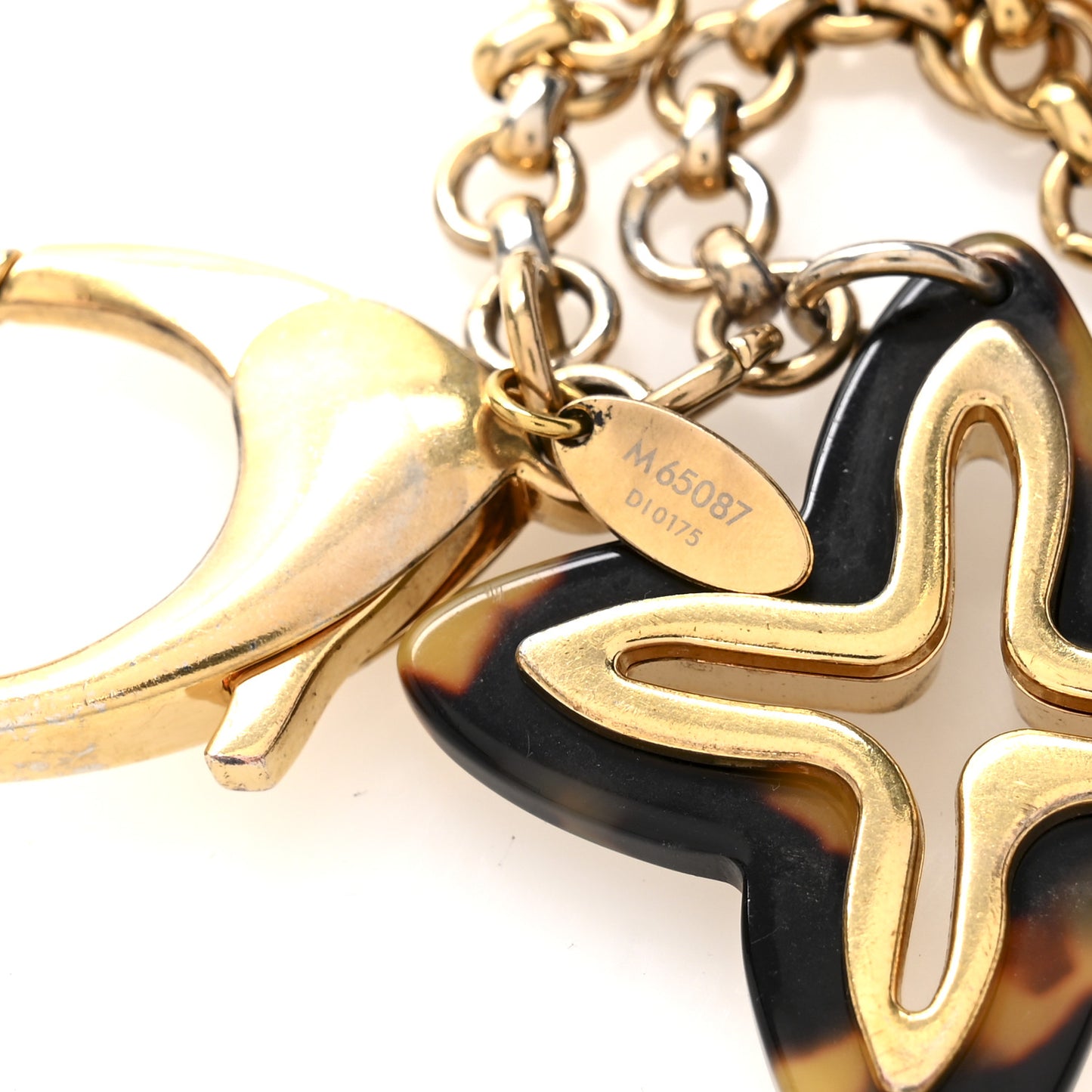 Insolence Bag Charm Ecaille
