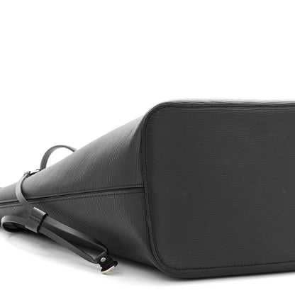 Louis Vuitton Epi Neverfull MM Black 9 of 10