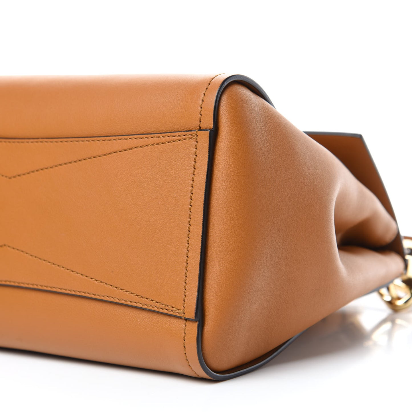 Calfskin Small Mystic Shoulder Bag Desert