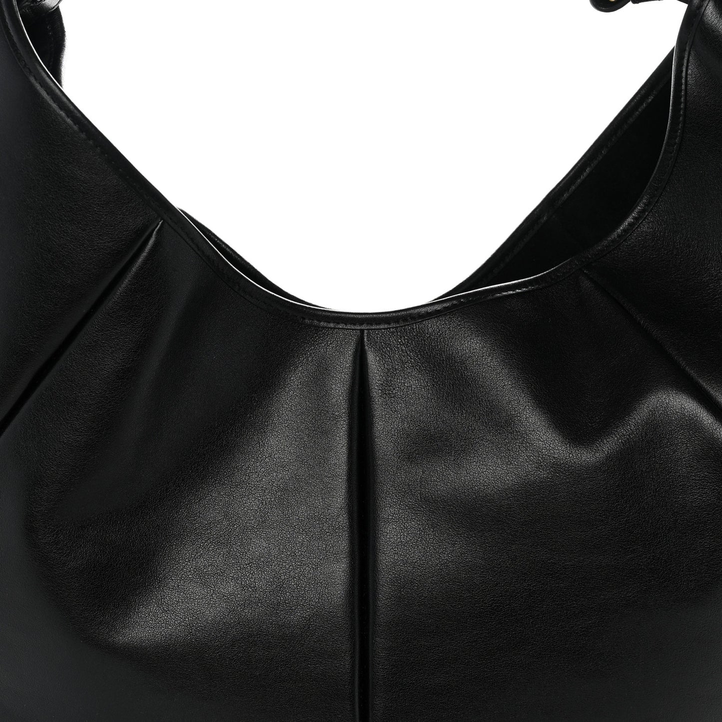 Calfskin Mombasa Shoulder Bag Black