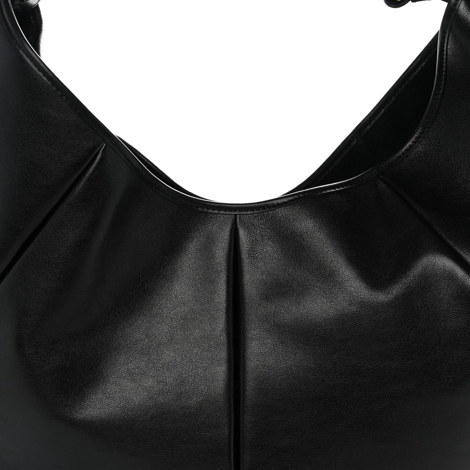 Saint Laurent Calfskin Mombasa Shoulder Bag Black 8 of 10