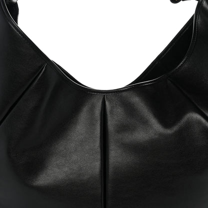 Saint Laurent Calfskin Mombasa Shoulder Bag Black 8 of 10