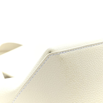Chloe Calfskin Small East West Sense Tote White 14 of 17
