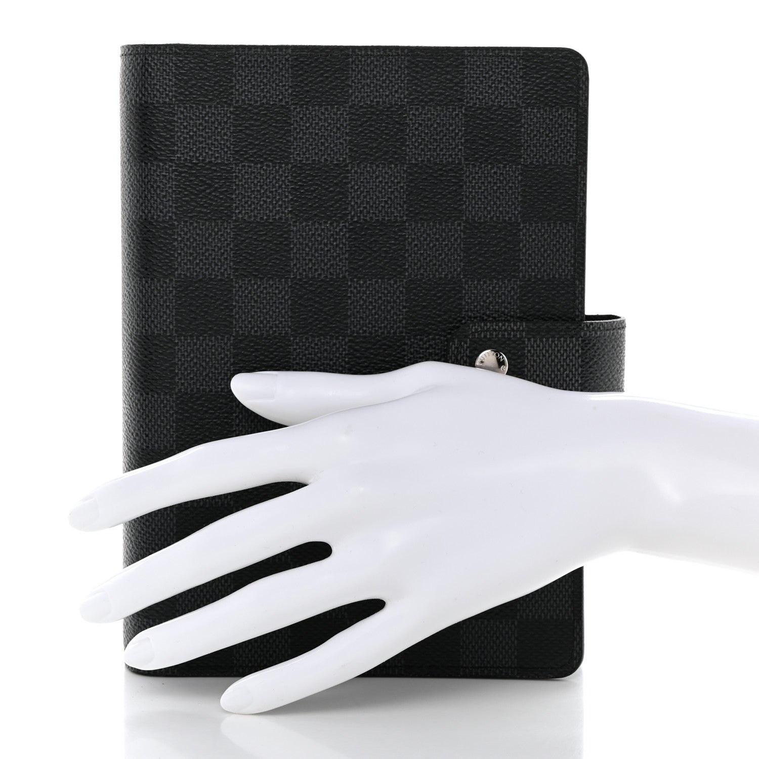 Louis Vuitton Damier Graphite Medium Ring Agenda Cover 2 of 8