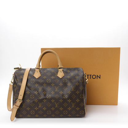 Louis Vuitton Monogram Speedy Bandouliere 35 15 of 15