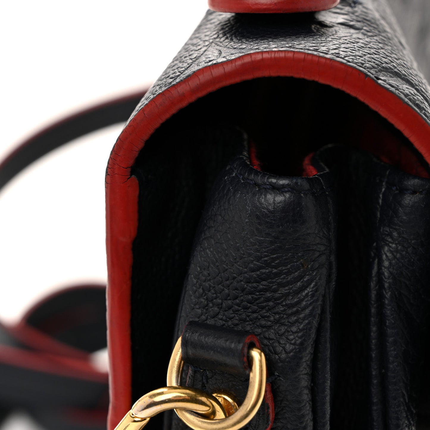 Empreinte Pochette Metis Marine Rouge