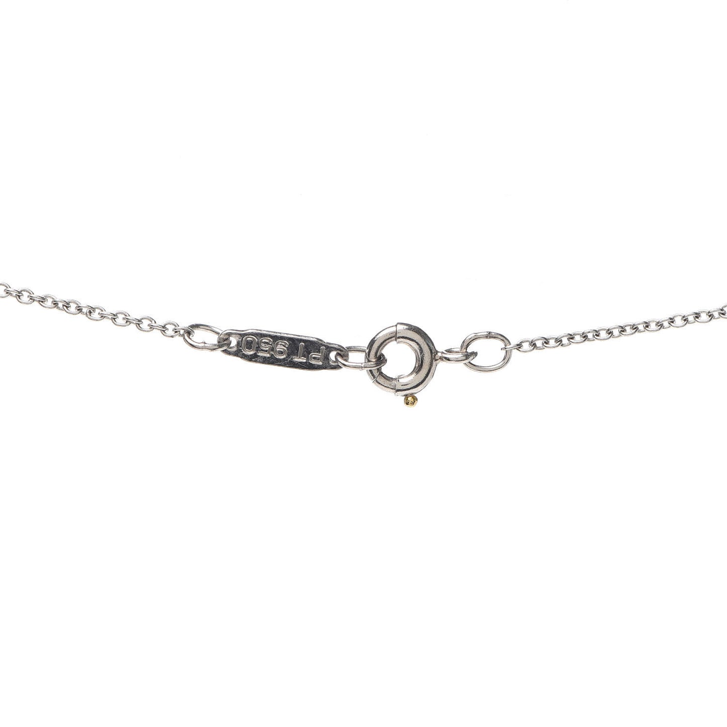 Platinum Diamond .17ct Solitaire Pendant Necklace