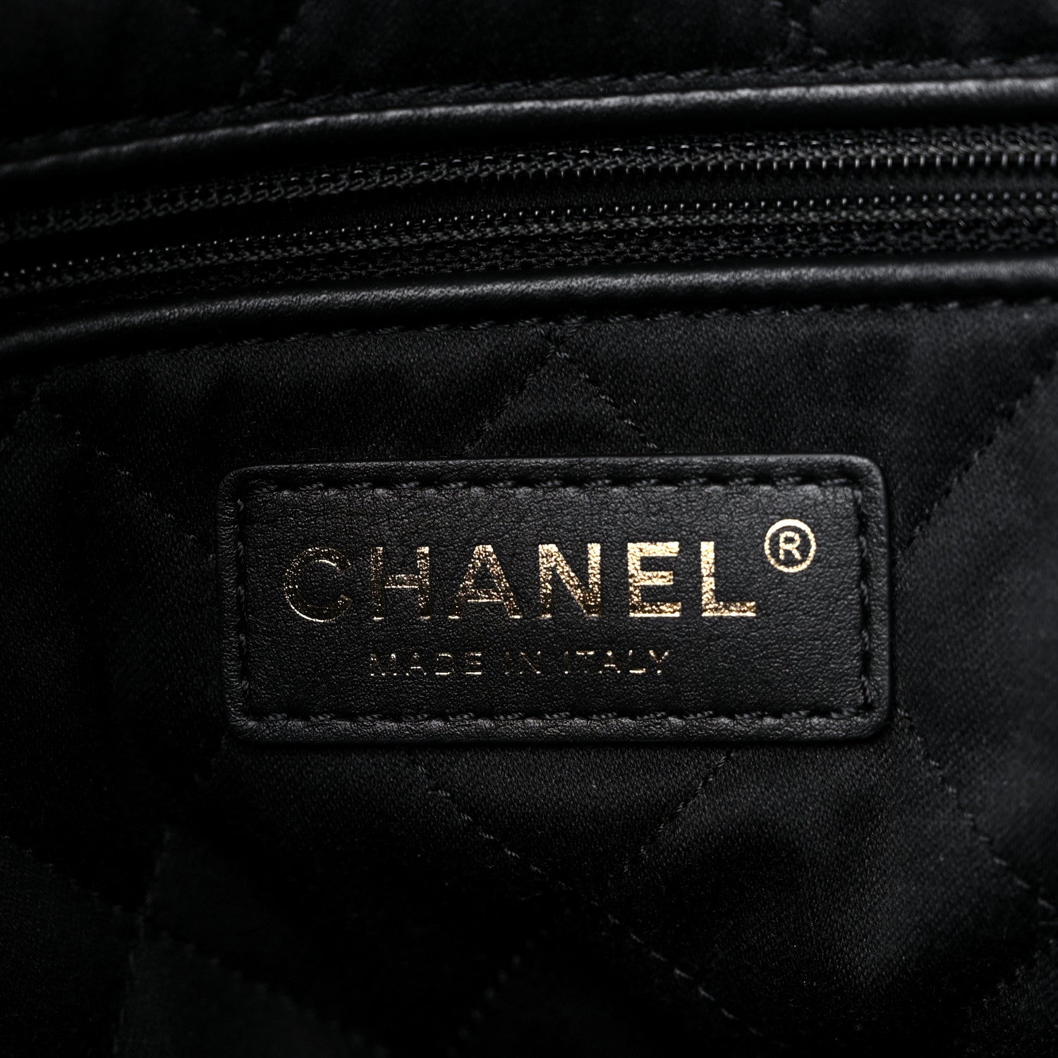 Chanel Shiny Calfskin Quilted Small Chanel 22 Black 7 of 10