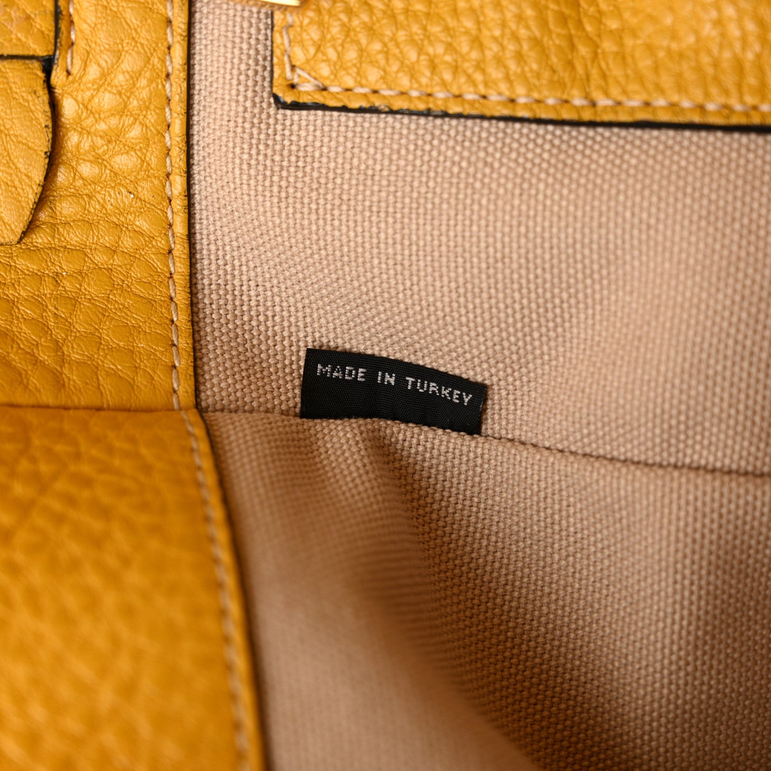 Prada Vitello Daino Tote Mimosa 7 of 19