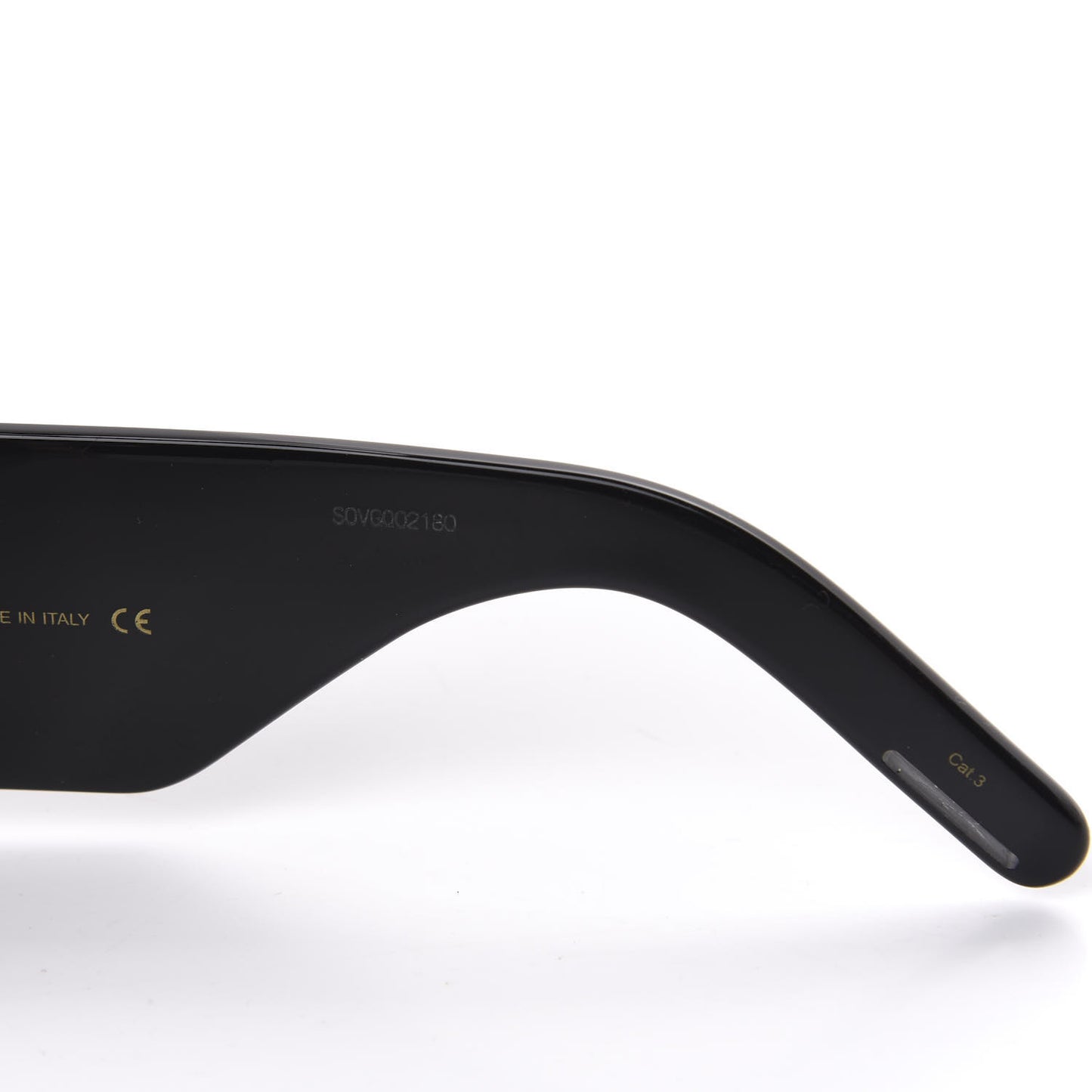 Acetate Rectangular Flap GG0543S Sunglasses White Black