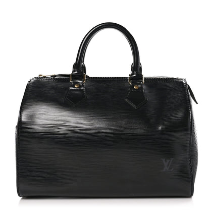 Louis Vuitton Epi Speedy 25 Black 1 of 12