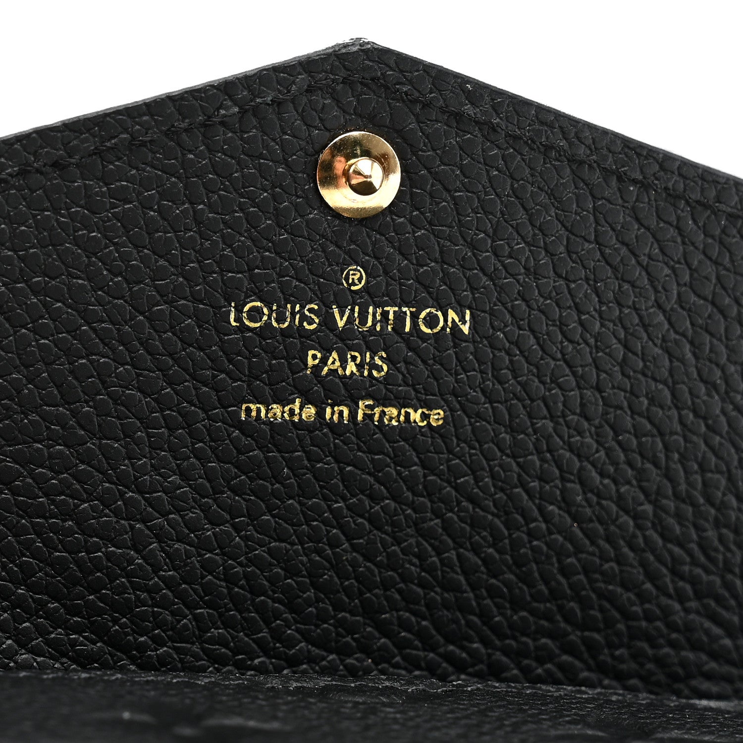 Louis Vuitton Empreinte Key Pouch Black 6 of 6
